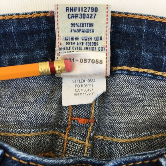 True Religion Becky Traditional Rise Boot Cut Jeans 27 - Picture 8 of 11